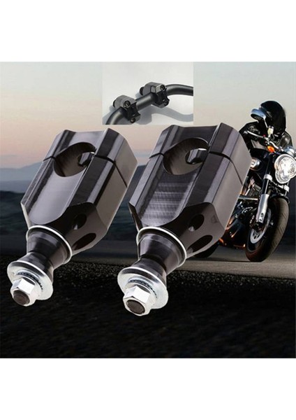 2pcs 11/8 Inç 28MM Cnc Motosiklet Gideri Montaj Yükseltici Kelepçesi Alüminyum Talon Montajlar Kelepçe Yükseltici Siyah (Yurt Dışından) fiyatları