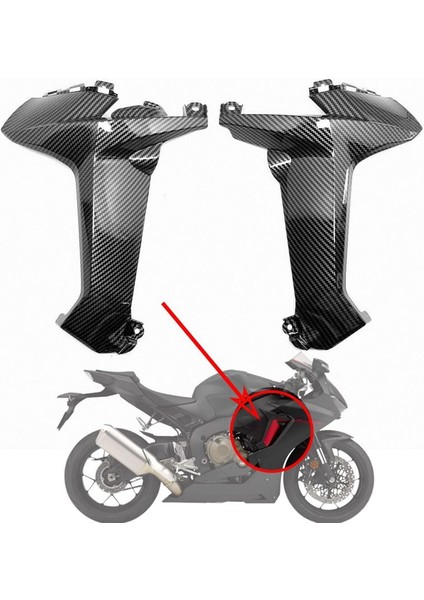 Motosiklet Yan Çerçeve Kapak Honda CBR1000RR 2017-2021 CBR-1000RR Için (Yurt Dışından) fiyatları