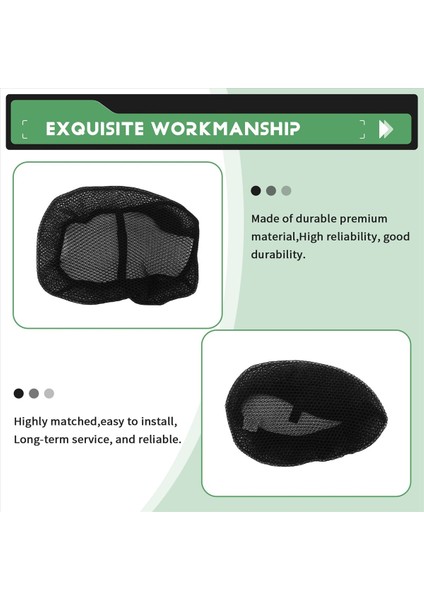 Benelli TRK702 TRK702X Trk 702X 702 x Motosiklet Aksesuarları Nefes Alabaş Örgü Koltuk Yastık Kapağı Güneş Koruma (Yurt Dışından) indirimleri