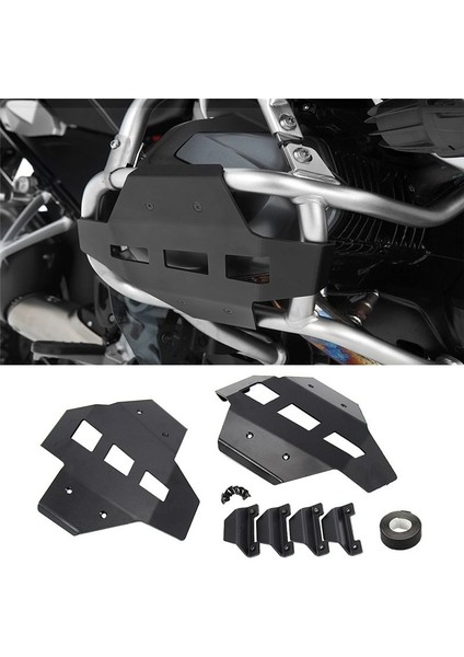 Motosiklet Motor Muhafızları Silindir Kafa Muhafızları Koruyucu Bmw R1250GS R 1250 Gs Adv R1250GS Macerası (Yurt Dışından) fırsatları