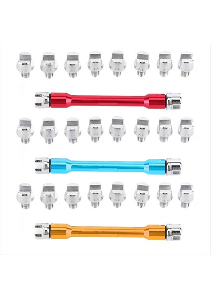 Motosiklet Kolu Konuşan Anahtar Cnc Set 5 0-6 8 Uzunluk 93MM/3 7in Çoğu Motosiklet Lastik Onarım Anahtarı Altın (Yurt Dışından) fiyatları