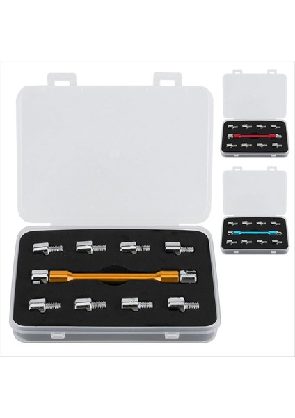 Motosiklet Kolu Konuşan Anahtar Cnc Set 5 0-6 8 Uzunluk 93MM/3 7in Çoğu Motosiklet Lastik Onarım Anahtarı Altın (Yurt Dışından) modelleri