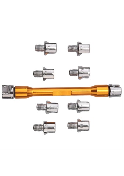 Motosiklet Kolu Konuşan Anahtar Cnc Set 5 0-6 8 Uzunluk 93MM/3 7in Çoğu Motosiklet Lastik Onarım Anahtarı Altın (Yurt Dışından) indirimleri