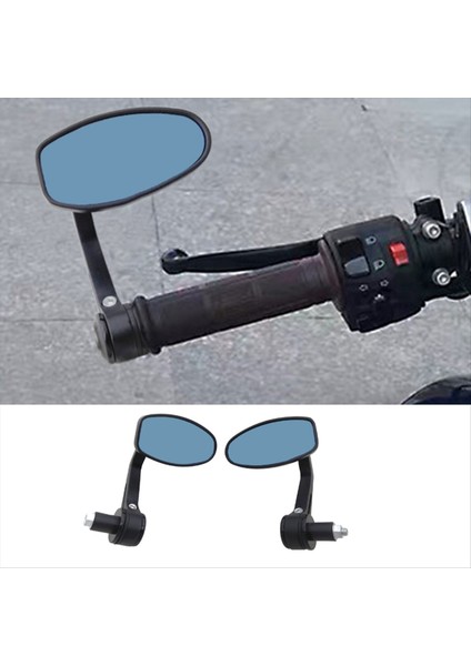 Motosiklet Dikiz Aynaları Motosiklet 22MM Gidon Için Gidon Dik Görünüm Aynası (Yurt Dışından) fırsatları