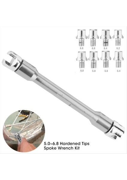 Motosiklet Kolu Konuşan Anahtar Cnc Anahtar Seti 5 0-6 8 Uzunluk 93MM/3 7in Çoğu Motosiklet Lastik Onarım Anahtarı Gümüş (Yurt Dışından) fiyatları