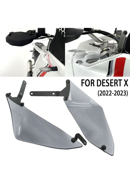 Ducati Çöl Için Motosiklet Spoiler Yan Örtü x 2022 2023 Çöl x Spoiler 2023 Çöl x (Gri) (Yurt Dışından) fiyatları