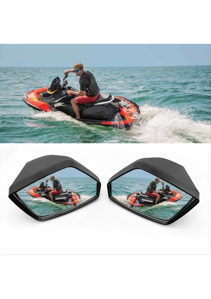 Jet Ski Dikiz Aynası Sea-Doo Spark Için Ters Aynalar 2-Up 2-Up 900 2022 Jet Ski Motor Botu Değiştirme Aksesuarları (Yurt Dışından) fiyatları