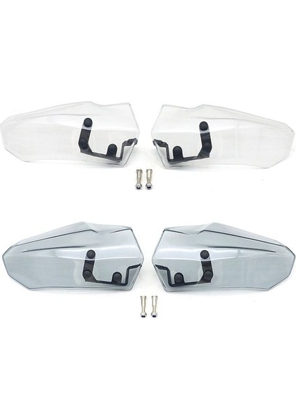 Motosiklet Yükseltme Handguards Kalkanı El Koruma Koruyucu Ön Cam Honda Nss 350 NSS350 2023 (Şeffaf) (Yurt Dışından) modelleri