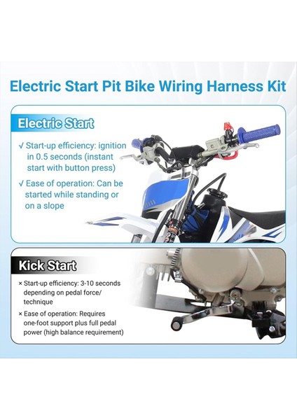 Çukur Bisiklet Kablo Demeti 50CC 70CC 90CC 110CC Için Elektrikli Başlangıç 4 Zamanlı Motor Taotao Ssr 70 X-Pro 4 Wheelers Parçaları (Yurt Dışından) indirimleri