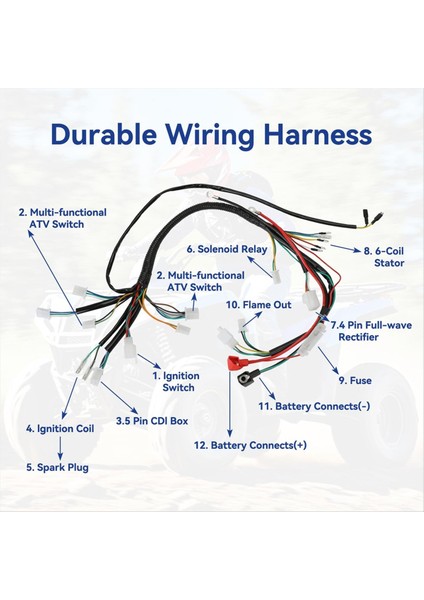 Tao Tao Coolster 125CC 110CC Çin Atv Quad 4 Wheeler 4 Strok (Yurt Dışından) fırsatları