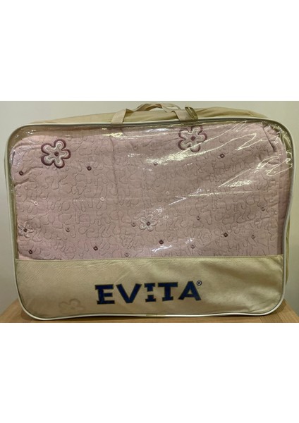 Simay Nakışlı Kapitone Keten Yatak Örtüsü fırsatları