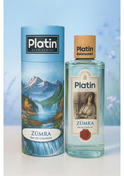 Elit Serisi Silindir Kutu Ahşap Kapaklı 80° 250 Cc. Cam Şişe Zümra Çiçeği Kolonyası fiyatları