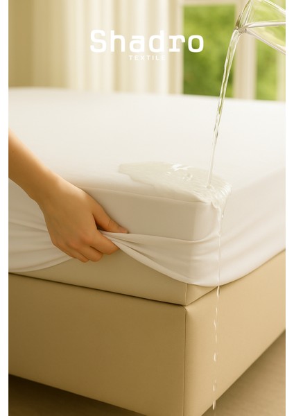 Micro Fitted Full Kenar Su Sıvı Geçirmez Tek-Çift Kişilik Yatak Koruyucu Alez Beyaz fiyatları