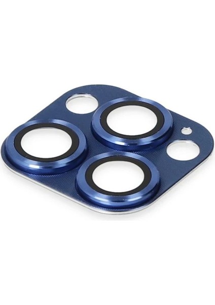 Bfs iPhone 13 Pro Max Pers Alüminyum Kamera Lens - Lacivert fırsatları