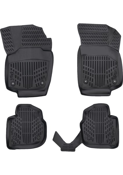 Skoda Rapid (2012 - .. ) İle Uyumlu - Araca Özel 3D Paspas fiyatları