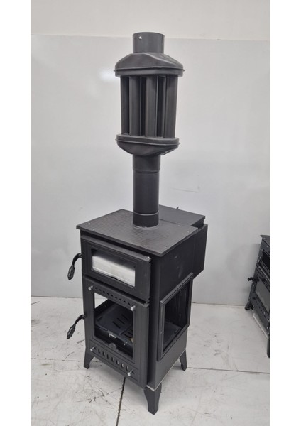 Pelet Soba Camlı Kuzine Tipi Sobası – Fırınlı, Yüksek Verimli fiyatları