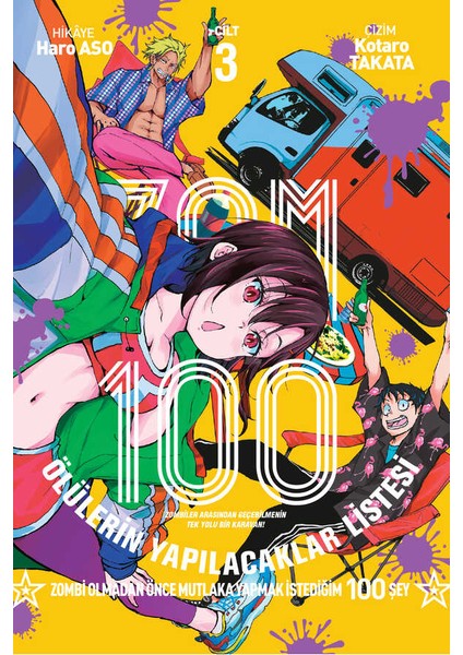 Zom 100 1-2-3-4 Manga Seti (4 Kitap) / Anime-Manga Sticker ve Kartpostal Hediye fırsatları