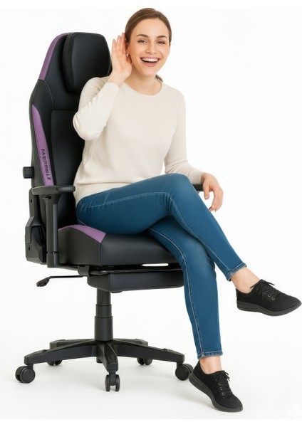 Globe Pro Purble Oyuncu Koltuğu