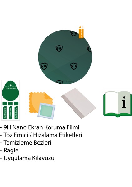 Mini Countryman E (2024-2025) Uyumlu 9.4" Multimedya 9h Nano Ekran Koruyucu modelleri