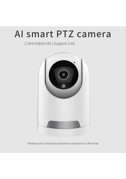 4mp Wifi Kamera Çift Pan/yatırma Hareket Algılama Cctv Iki Yönlü Ses Kapalı Bebek Monitörü 2.4g Wifi Güvenlik Kamerası Ab Fiş (Yurt Dışından) fiyatları