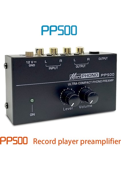 2x PP500 Plak Çalar Preamplifikatör Vinil Pikap Amplifikatör Preamplifikatör Pikap Ses Kontrol Amplifikatörü Abd Fiş (Yurt Dışından) modelleri