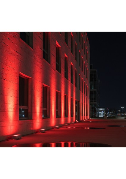 20CM 6W LED Duvar Boyama Wallwasher Kırmızı 220V fiyatları
