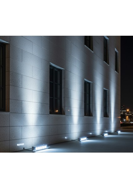 20CM 6W LED Duvar Boyama Wallwasher Natural Beyaz 4000K 220V fiyatları