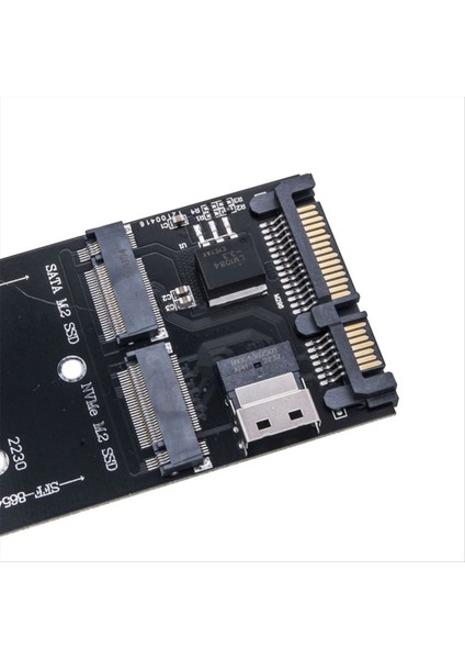 M 2 - Sata Adaptörü SFF-8654 - M2 Nvme SSD Dönüştürücü 22PIN Sata - M2 Genişletme Kartı 2 In 1 Combo Adaptör Anakart Için (Yurt Dışından) fırsatları