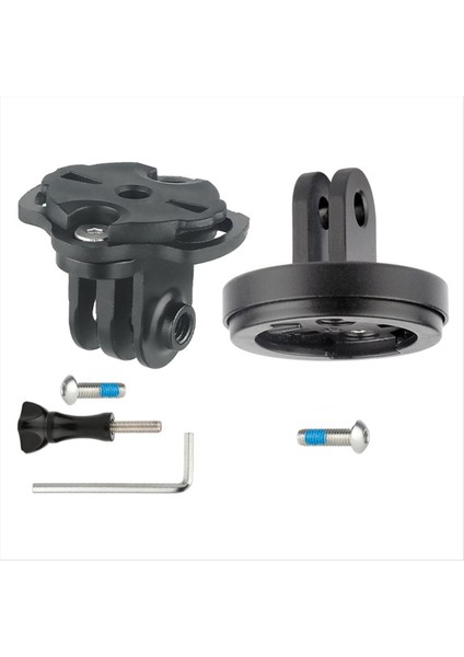 Bisiklet Bilgisayar Braketi Adaptör Kiti Garmin Xoss Igps Alüminyum Alaşımlı Hızlı Serbest Bırakma Braketi 3plug M 2plug F Gm (Yurt Dışından)