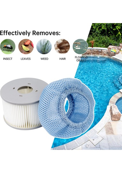 Mspa Için Sıcak Küvet Spa Aksesuarları Vidalı Taban Adaptörleri Dahil Şişme Spa Havuz Filtreleri Dalga Spa Tipi Havuz Filtreleri (Yurt Dışından) fiyatları