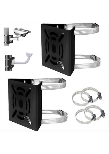 Cctv Güvenlik Kamerası Için Evrensel Dikey Kutup Montaj Adaptör Braketi Ptz Dome Dikey Kutup Montaj Braketi (Yurt Dışından)