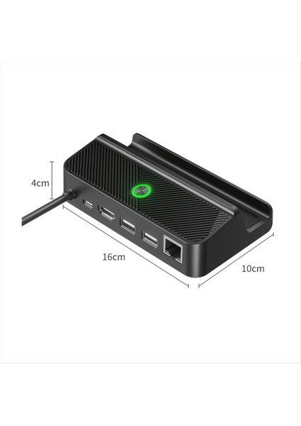 Steam Deck Bağlantı Istasyonu Için Rgb Standı HDMI Uyumlu Video Adaptörü Steam-Deck Oyun Konsolu Için USB Tip-C Şarj Cihazı (Yurt Dışından) fiyatları