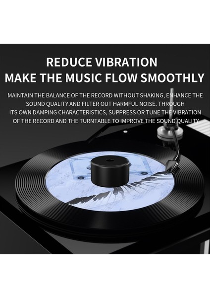 Lp Büyük Delik Kayıt Adaptörü Vinil Kayıt Disk Ağırlığı 7 Inç Disk Sabit Dönüştürücü Alüminyum Alaşımlı Vinil Aksesuarları (Yurt Dışından) indirimleri