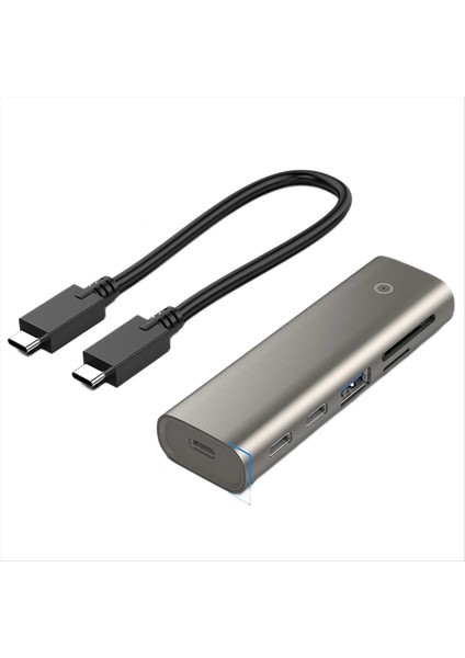 USB Hub Usb-A(Gen2)+2xusb-C(Gen 2)+ Sd/tf 3 0 Hub Dizüstü Bilgisayar Için Çoklu Splitter Adaptörü Pc Bilgisayar Aksesuarları (Yurt Dışından)
