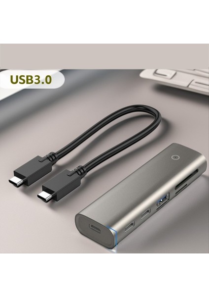 USB Hub Usb-A(Gen2)+2xusb-C(Gen 2)+ Sd/tf 3 0 Hub Dizüstü Bilgisayar Için Çoklu Splitter Adaptörü Pc Bilgisayar Aksesuarları (Yurt Dışından) fırsatları