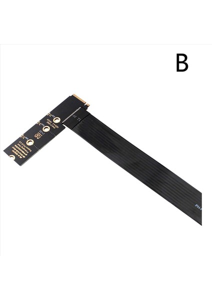 2x Çift Protokol Pcıe4 0 M 2 M Anahtar Nvme Uzatma Kablosu Yükseltici Kart Için 2230 2242 2260 2280 M 2 Pcı-E/m2 Ngff Sata SSD B (Yurt Dışından) modelleri
