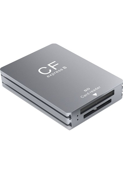 2 In 1 Cfexpress Tip A Sd Kart Okuyucu Taşınabilir Cfexpress Okuyucu Usb3 2 10 Gbps Çift Yuvalı Sd Hafıza Kartı Adaptörü A + Sd (Yurt Dışından)