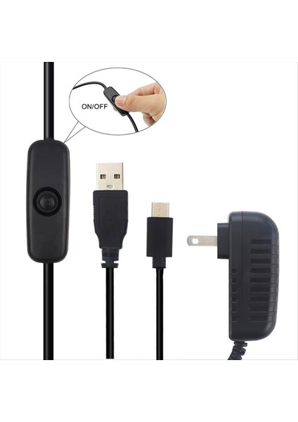 Orange Pi Zero 3 / 3b Ab Tak Için Açma/kapama Anahtarı Şarj Cihazı ile 5V 3A Güç Kaynağı USB Tip-C Güç Adaptörü (Yurt Dışından) fırsatları