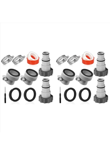 2x Havuz Hortumu Adaptörü Adaptörü A Havuz Hortumu Adaptörü Havuz Havuz Hortumu Adaptör Seti Pompalar Için Hortum Adaptörü (Yurt Dışından)