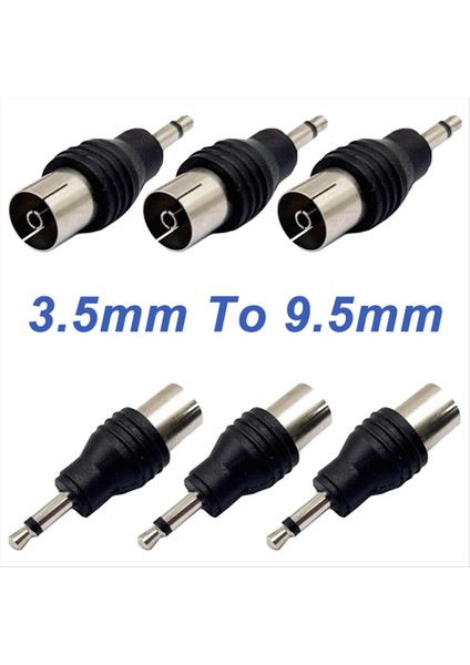 20PCS 3.5mm Erkek Mono Fişine 9.5mm Dişi Jak Konnektörüne Iec Kadın Dönüştürücü Tv Anten Adaptör (Yurt Dışından) fırsatları