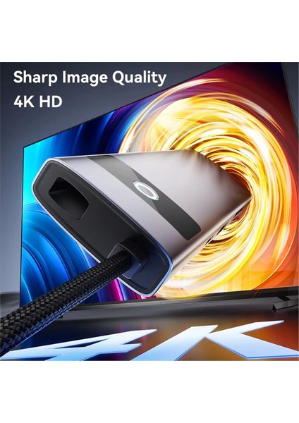 8&#39 I 1 Arada Tip-C Hub Usb-C Dock Istasyonu Adaptörü 4K HDMI Uyumlu PD100W Pc Dizüstü Bilgisayarlar Için USB 3 0 100MBPS Ethernet Bağlantı Noktası (Yurt Dışından) indirimleri