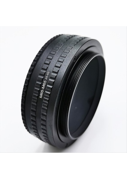 25-55 M65 Ila M65 Monk Makro Uzatma Tüpü Odaklanma Helicoid Halka Adaptörü Kamera Lens Için 25MM-55MM (Yurt Dışından) fiyatları