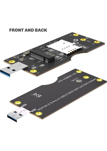 Ngff(M 2) - Sım 8pin Kartlı USB 3 0 Adaptörü 3g/4g/5g Modülü Için Genişletme Kiti Yuvası 3042/3052 Tip Ngff(M 2) Anahtar B Kartı (Yurt Dışından) fiyatları
