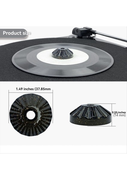 LP45 Rpm Vinil Kayıt Adaptörü Turnabağı Fonografı 7 Inç Ep Kayıt Vinil Gramofon Mavisi Için Ses Dönüşüm Taban (Yurt Dışından) fırsatları