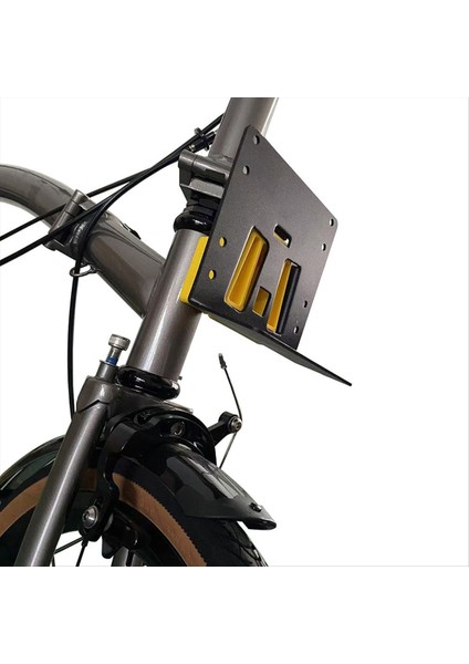 Bisiklet Çanta Adaptörü Ön Torba Taşıyıcı Blok Adaptörü Brompton Bisiklet Katlanır Torba Sepet Bisiklet Çantası Bisiklet Aksesuarı (Yurt Dışından) fırsatları