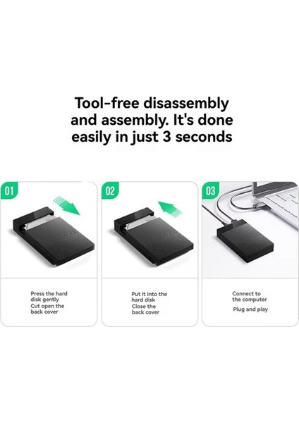 3 5 Inç Harici Sabit Disk Muhafaza HDD SSD Sata Usb3 1 Tip C Sabit Disk Kutusu Oyun Pc Lapop Bilgisayar Için Ab Fış (Yurt Dışından) indirimleri