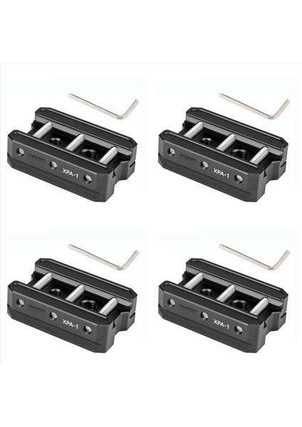 4x Picatinny Arca Isviçre Plaka Picatinny Arca&#39 Ya Dönüştür Hızlı Bırakma Plakası Ray Avcılık Tripod Kırlangıç Montaj Adaptörü (Yurt Dışından)