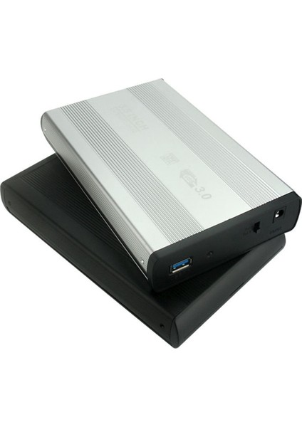 3 5 Inç HDD Kutusu USB 3 0 Sata Harici Sabit Sürücü Muhafazası Hızlı Sabit Disk Okuyucu Adaptörü Ab Tak Gümüş (Yurt Dışından) fiyatları