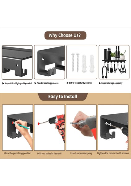 Yüzen Raf Raf Ev Spor Salonu Depolama Spor Salonu Rafı Duvara Monte Organizatör Egzersiz Metal Raf Tutucu (Yurt Dışından) fiyatları
