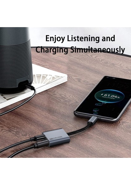 USB Tip C - 3 5 mm Jack Aux Adaptörü 60W Pd Usb-C 2&#39 Si 1 Arada Dönüştürücü Kulaklık Şarjı Dijital Kod Çözme Ses Otg Kablosu (Yurt Dışından) fırsatları
